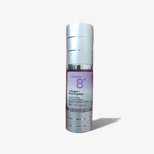 Numaura 8+ Serum Jelly | Hydrolyzed Collagen 1.5% + Multi Peptides | Lifting Serum for Wrinkles, Fine Lines and Sagging Skin | 30 ml